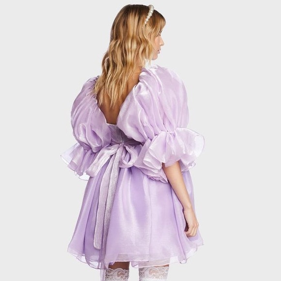 Fanciful Doll Lilac Skies Marie Mini Dress - Picture 5 of 6